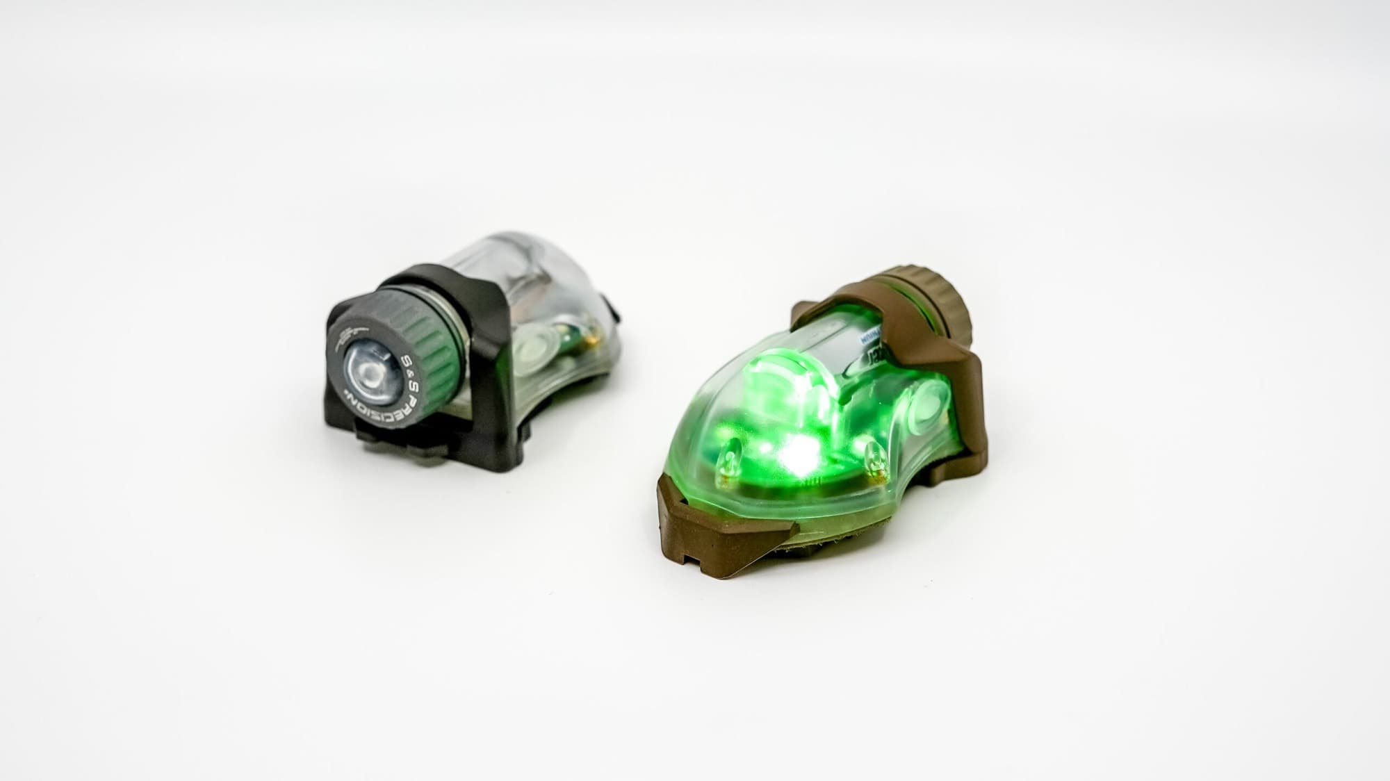 S&S Precision Manta Helmet Strobe. Configuration shown is illustrative; confirm the selected build when inquiring.