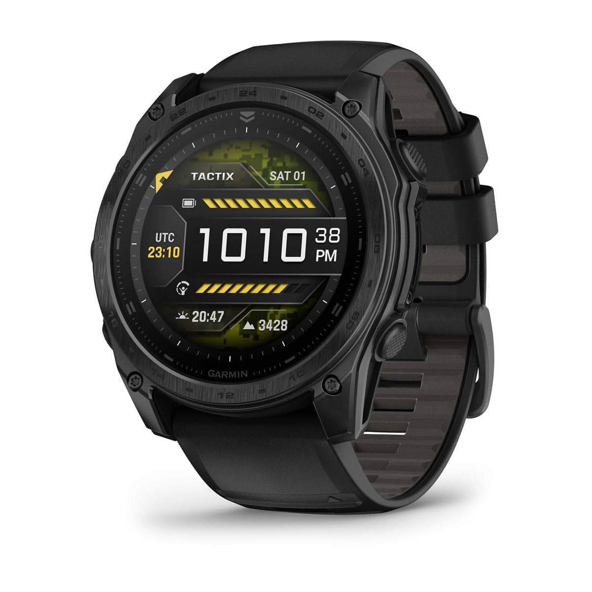 Garmin tactix 8 — 51 mm AMOLED — front view